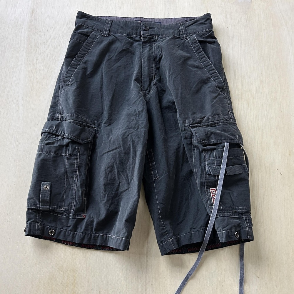 Bugle Boy Black Cargo Shorts